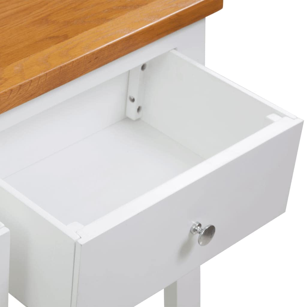 Console Table Side Table Entryway Table Solid Oak Wood K5536