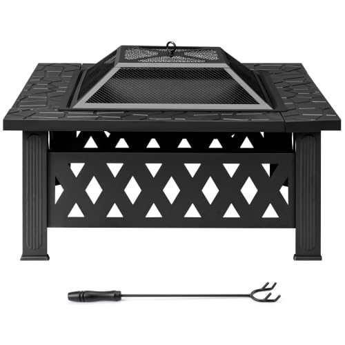 32 Inch Wood Burning Fire Pit I423