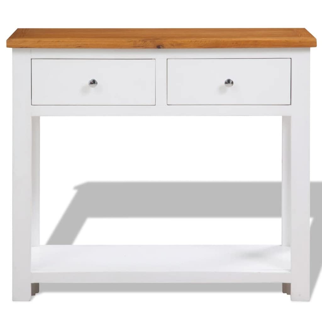 Console Table Side Table Entryway Table Solid Oak Wood K5536