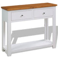 Console Table Side Table Entryway Table Solid Oak Wood K5536