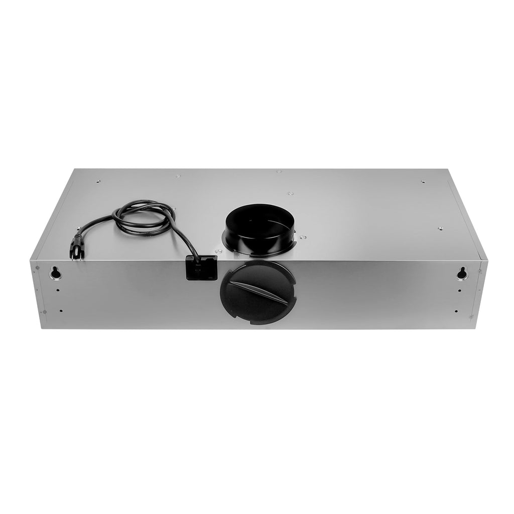 30 in. Under Cabinet Range Hood with LED Lights, Stainless Steel U307