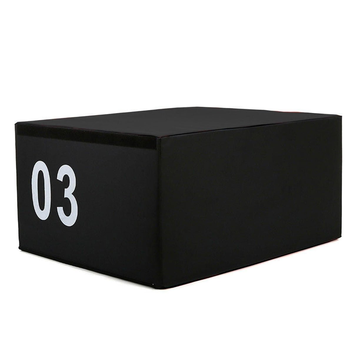 4-in-1 Foam Jumping Exercise Box Non-slip PU Leather Cover Z183647