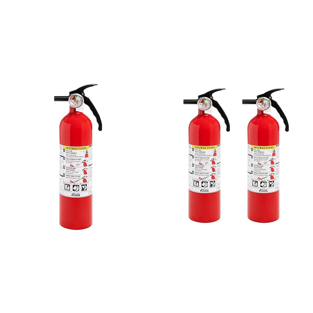 Red 2 Pack Dry Chemical Fire Extinguisher O7304