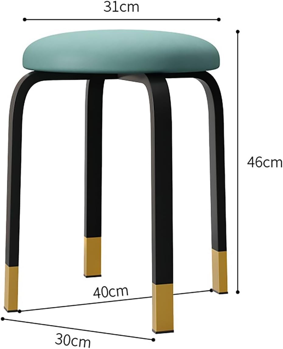 4 Pcs Stacking Round Stools N45554