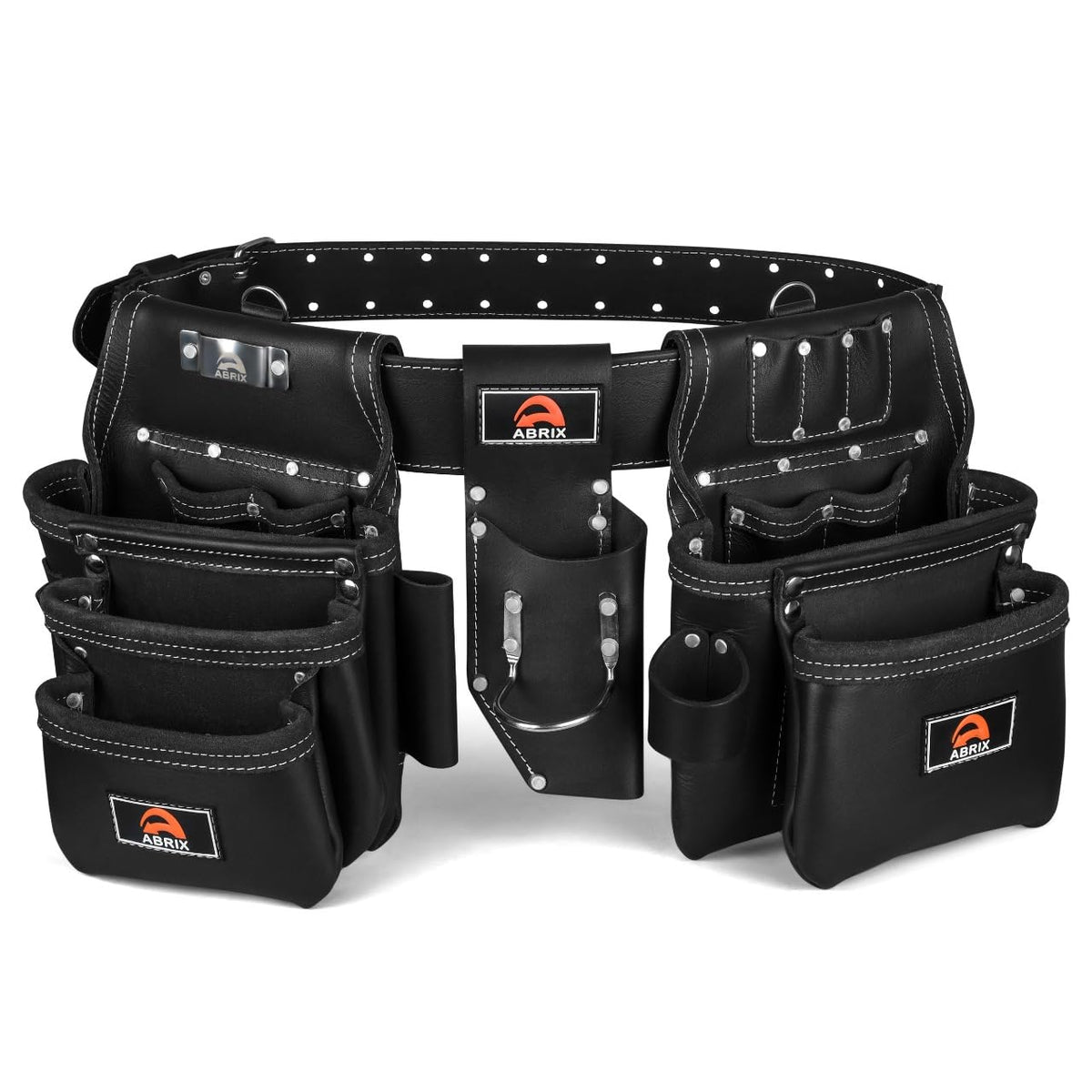 Heavy Duty 4MM Thick Genuine Leather Tool Belt M144463