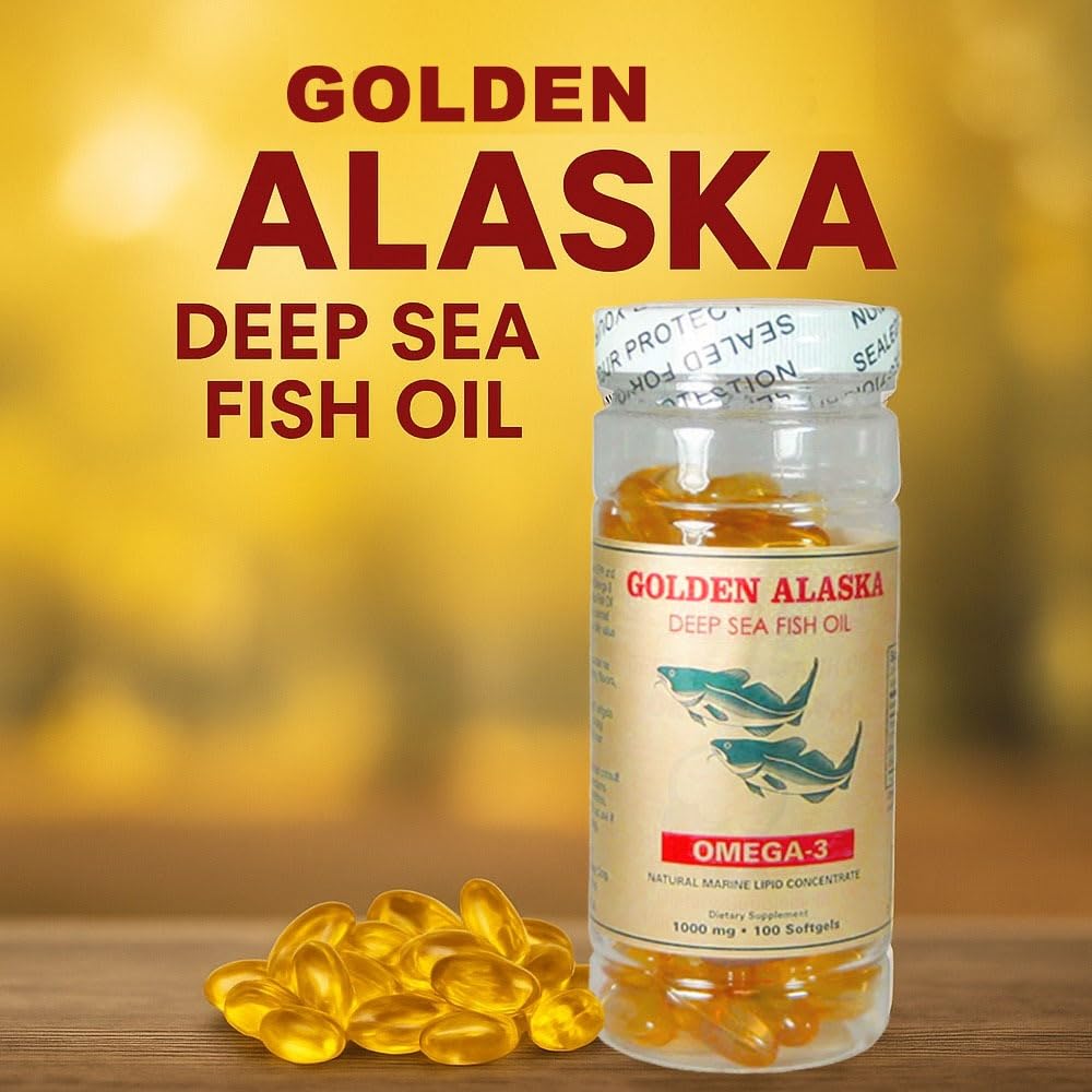 Omega 3 Fish Oil 1000mg 100 Softgels C799394