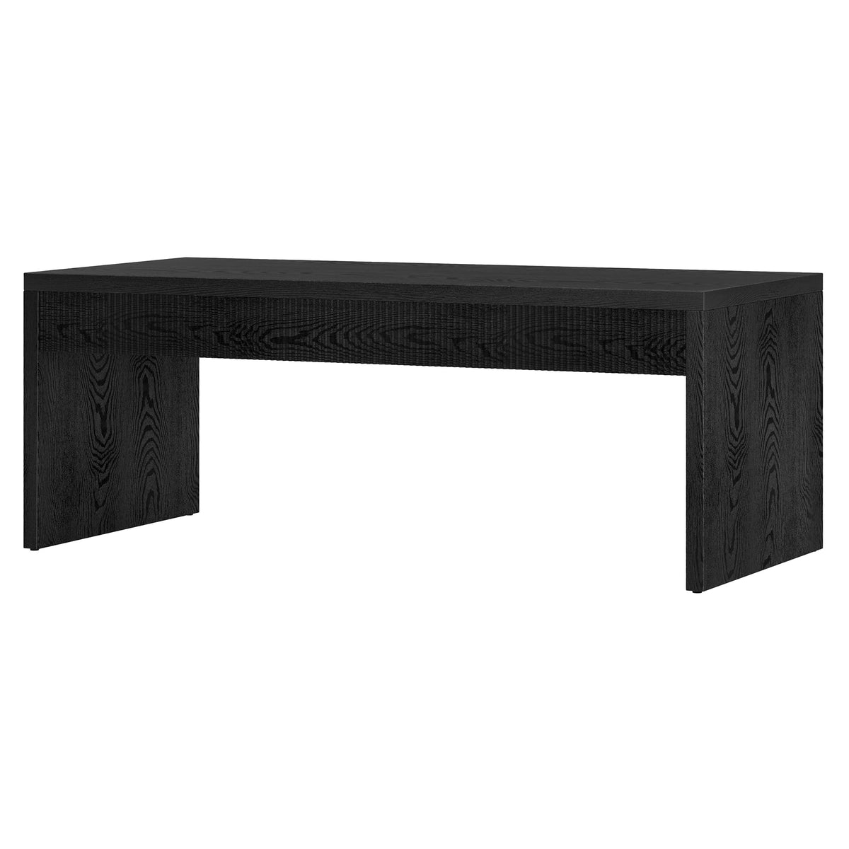 48" Modern Fluted Coffee Table D6536