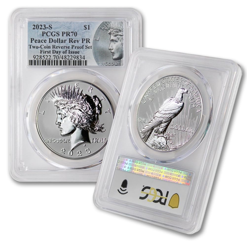 American Silver Morgan and Peace Dollar $1 E527290