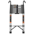 12.5 FT Telescoping Ladder with Hooks L2330