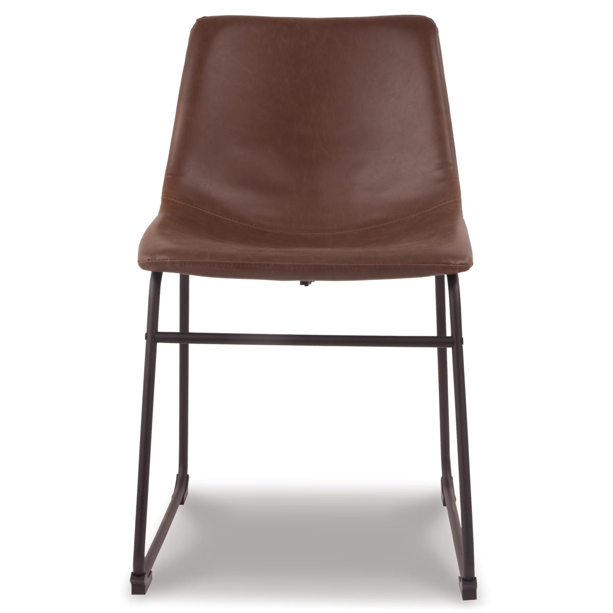 Mid-Century Dining Chair Set of 2 Brown V97458