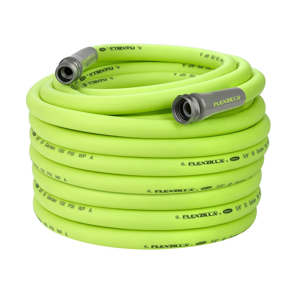Blue Pool Cover Pump & 5/8 in. x 100 ft. Garden Hose K9883