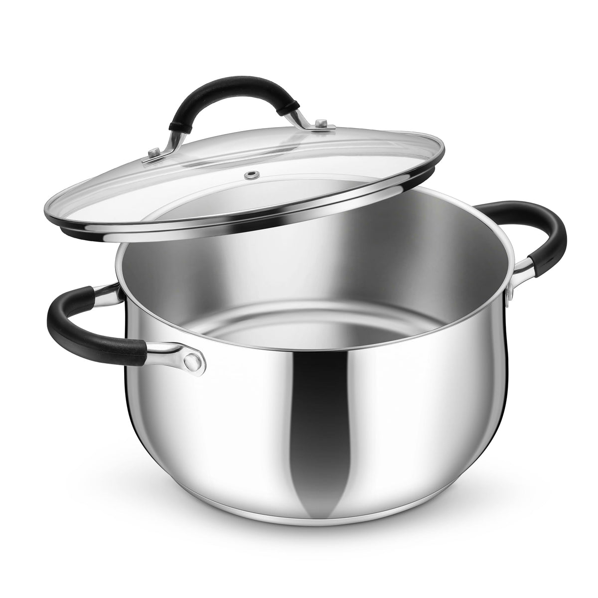 6 Quart Stainless Steel Stock Pot B70360