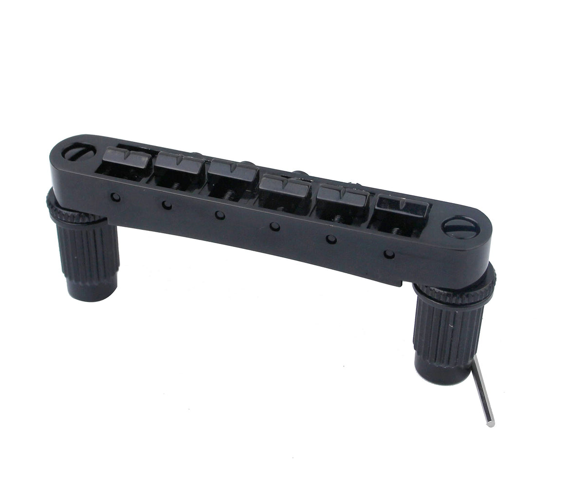 Black Guitar Saddle Bridge A95713