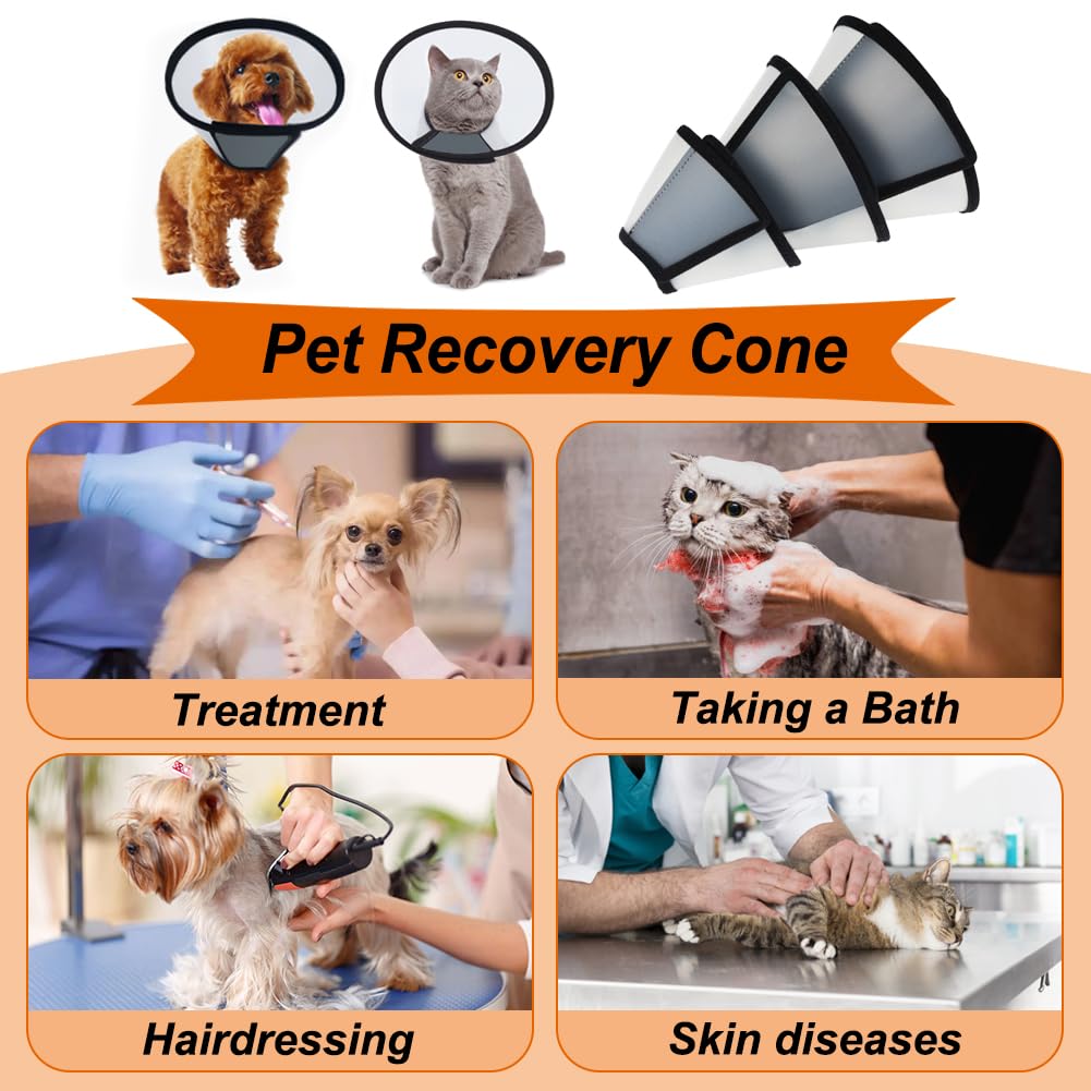 Adjustable PVC Cat Recovery Cone G786288