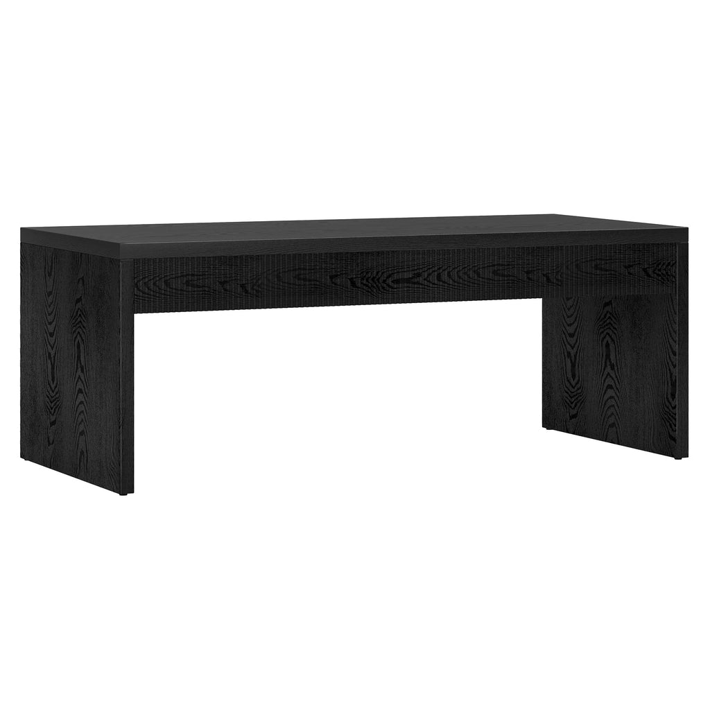 48" Modern Fluted Coffee Table D6536