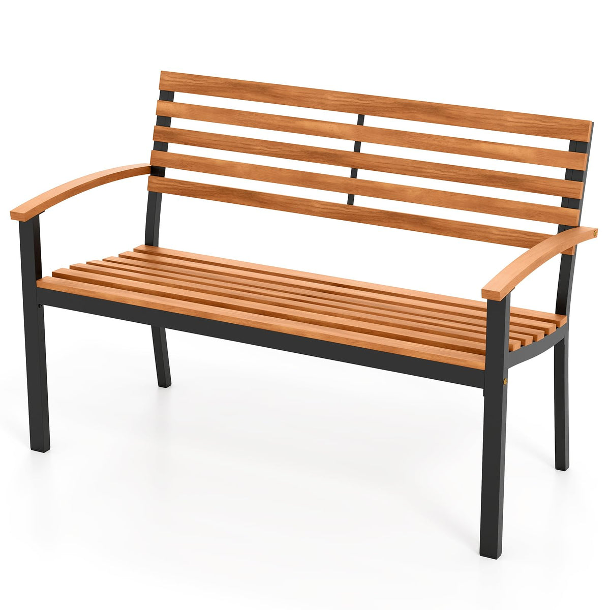 Acacia Wood 2-Person Outdoor Bench I5969