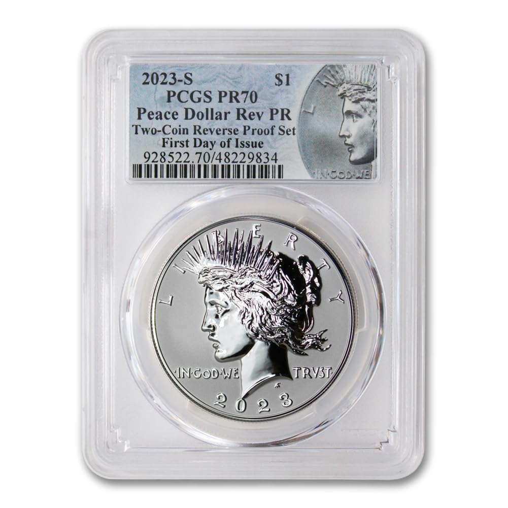 American Silver Morgan and Peace Dollar $1 E527290