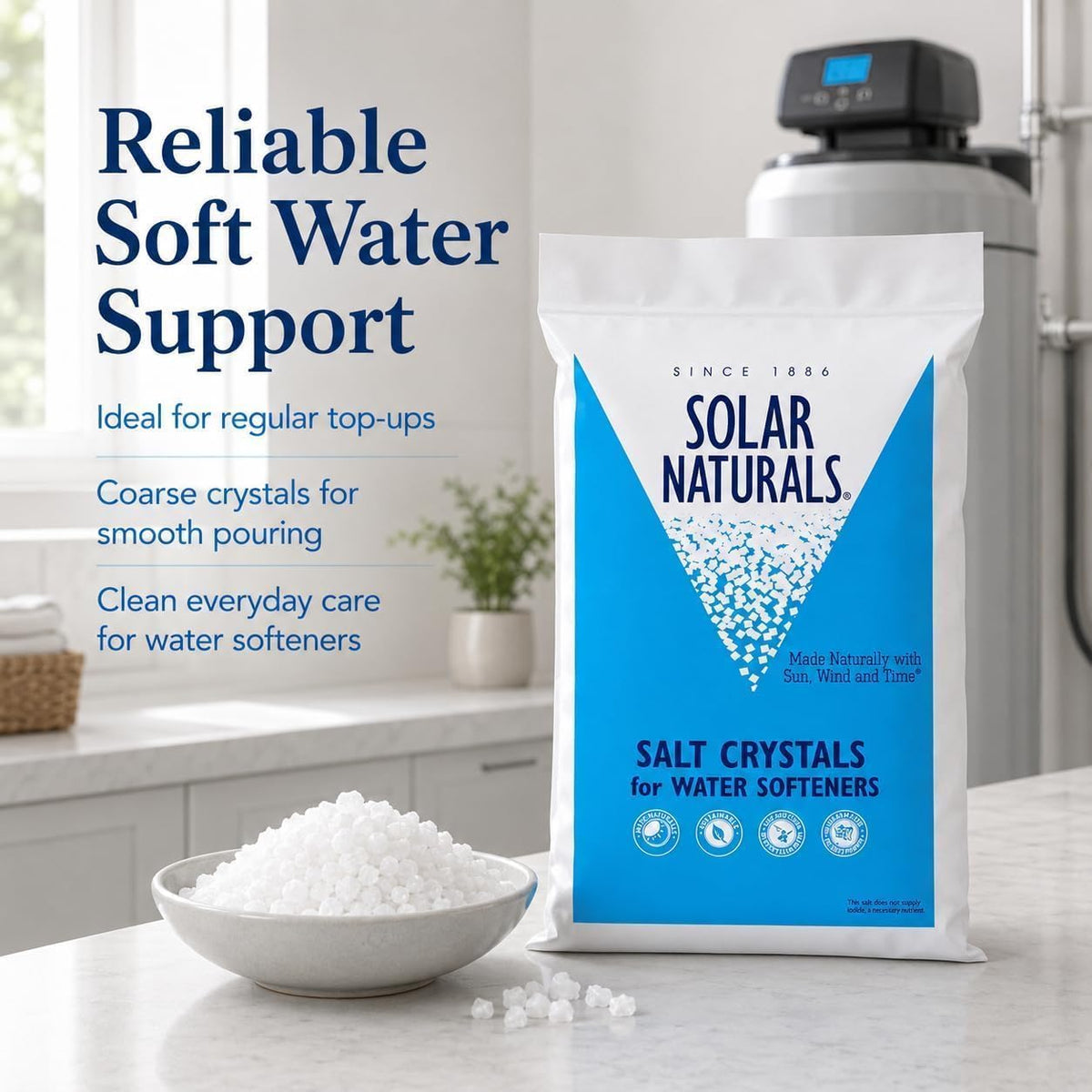 Solar Salt Crystals Pack of 2 N5333