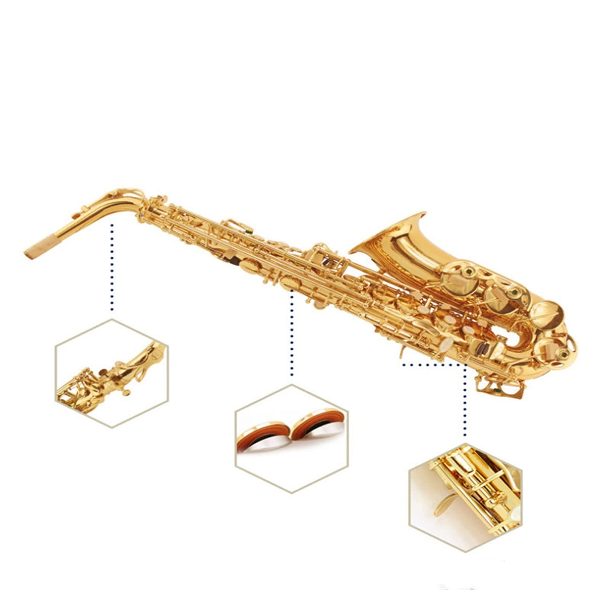 E Flat Alto Saxophone Set P41741
