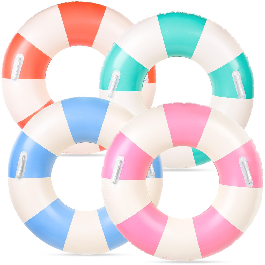 4Pcs Inflatable Pool Float with Handle B17253