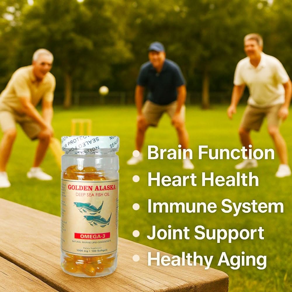 Omega 3 Fish Oil 1000mg 100 Softgels C799394