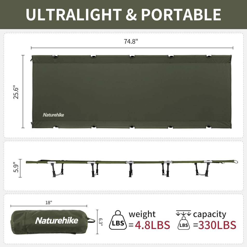 Ultralight Folding Camping Cot F6697