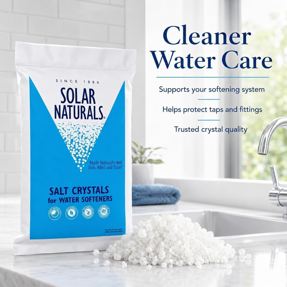 Solar Salt Crystals Pack of 2 N5333