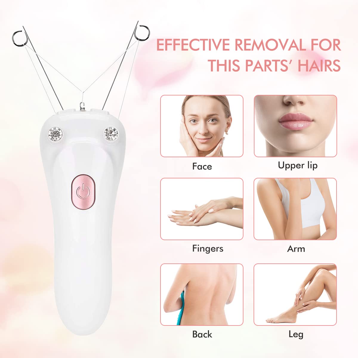 Cordless Electric Facial Hair Remover G505