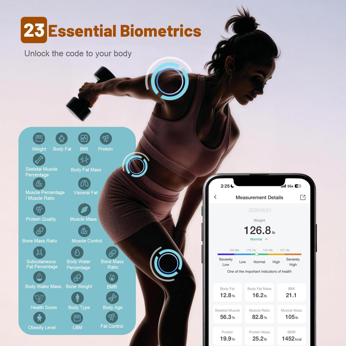 Smart Scale for Body Weight V184588