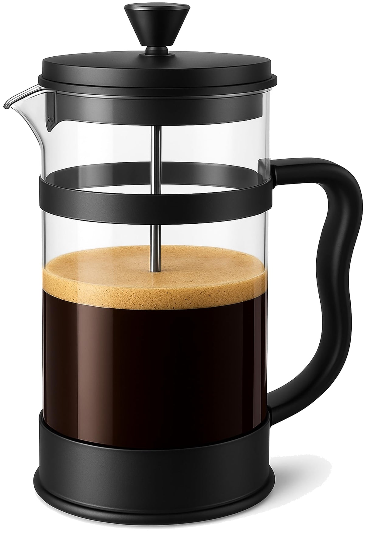 Borosilicate Glass French Press Coffee Maker 34 Oz B218