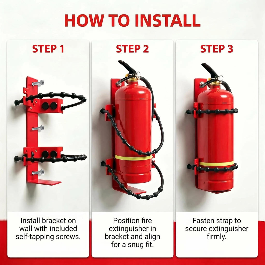 Fire Extinguisher Mount Bracket for 2.5 & 5lb G174