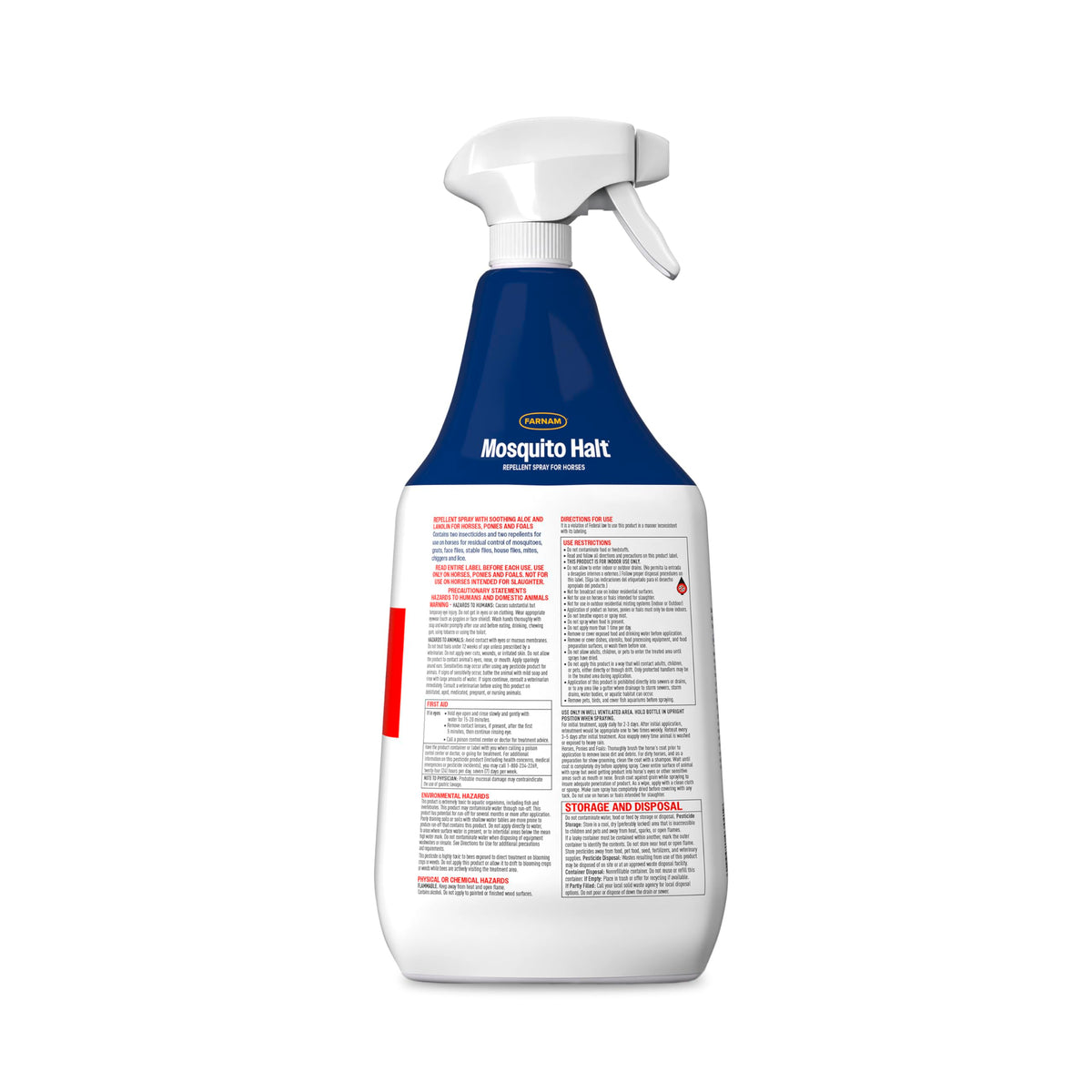 Mosquito Repellent Spray for Horses, 32 oz M3783