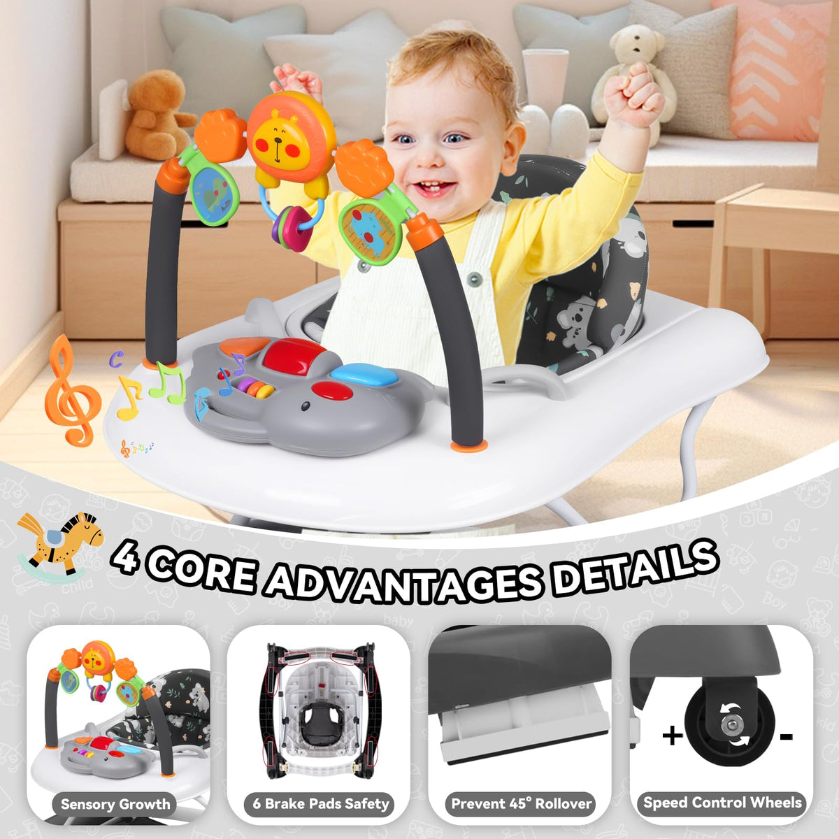 Foldable Baby Walker S135254