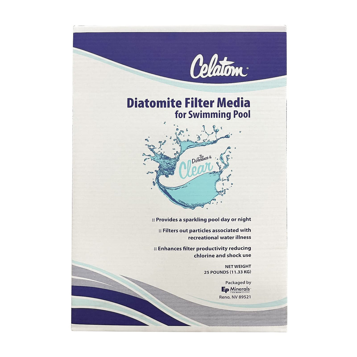 25LB Diatomaceous Earth Pool Filter Aid X243481