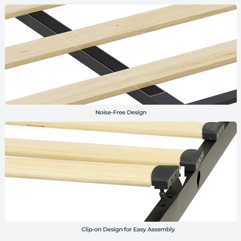 Queen Bed Frame with 4 Storage Drawers M504327