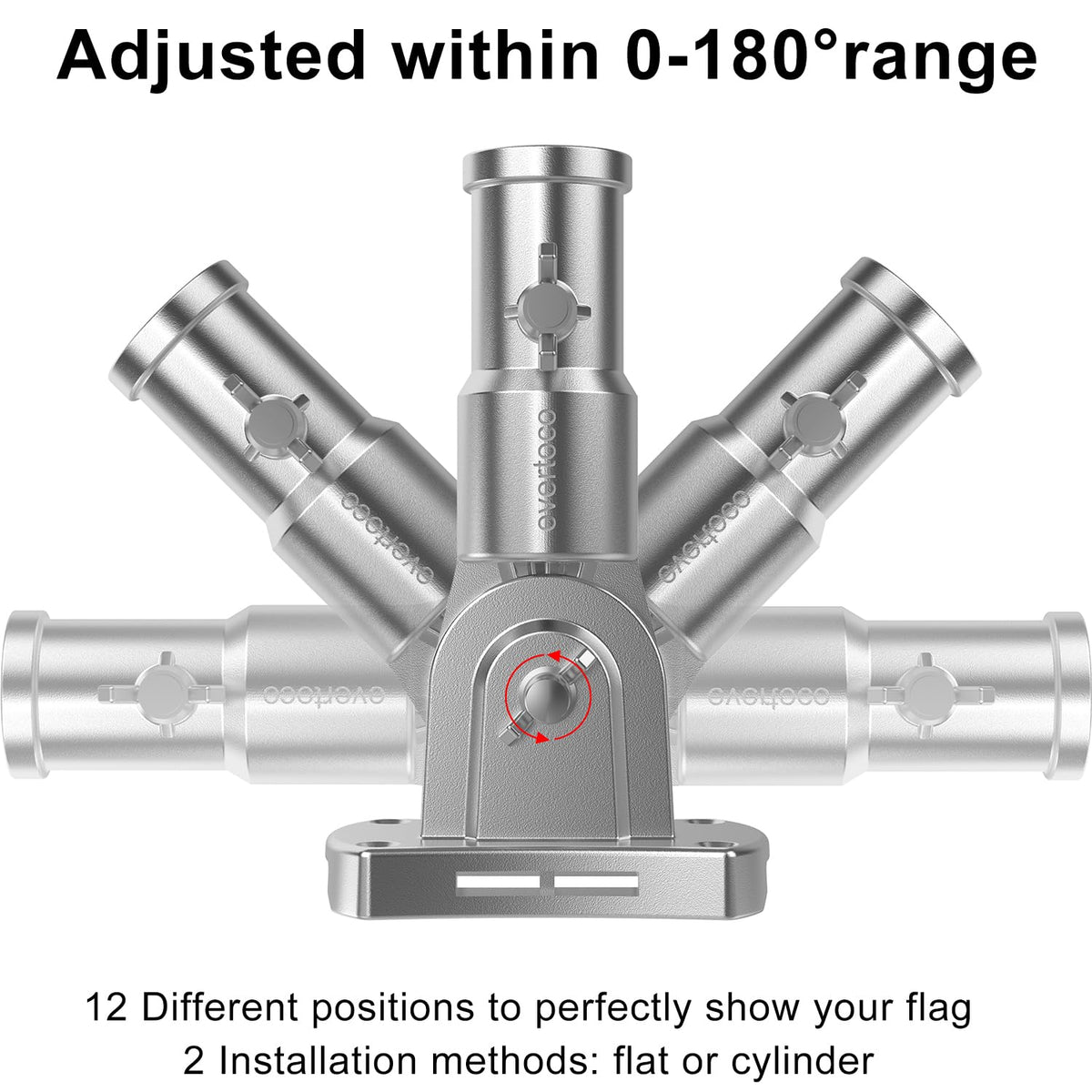 Heavy Duty Stainless Steel Flag Pole Kit C252615
