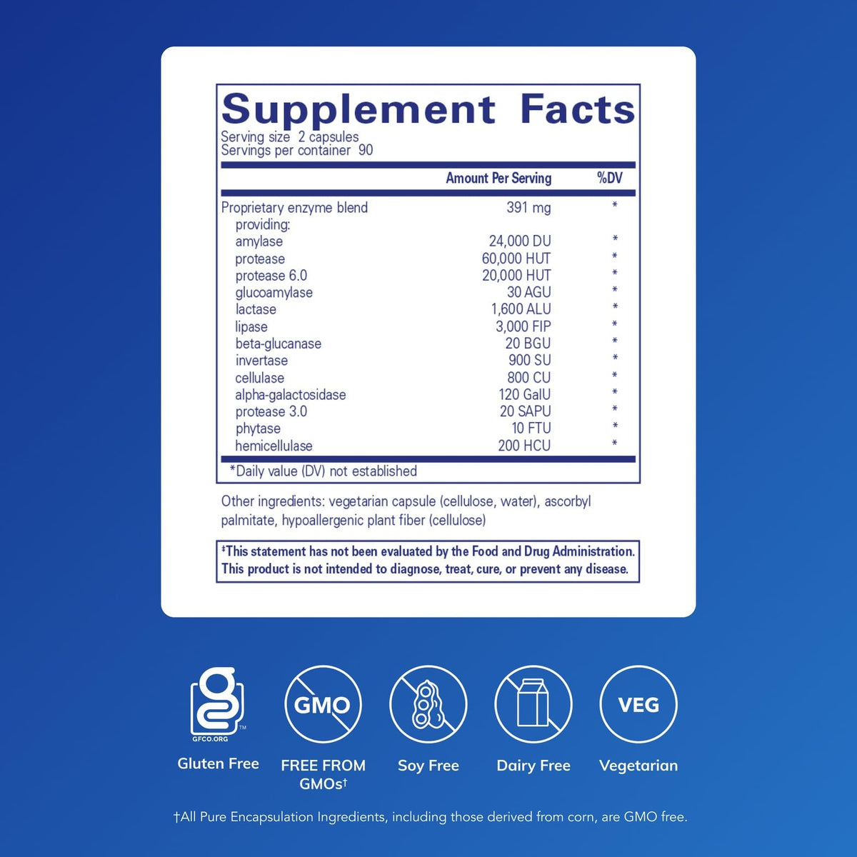 Digestive Enzymes Ultra 180 Counts G9373