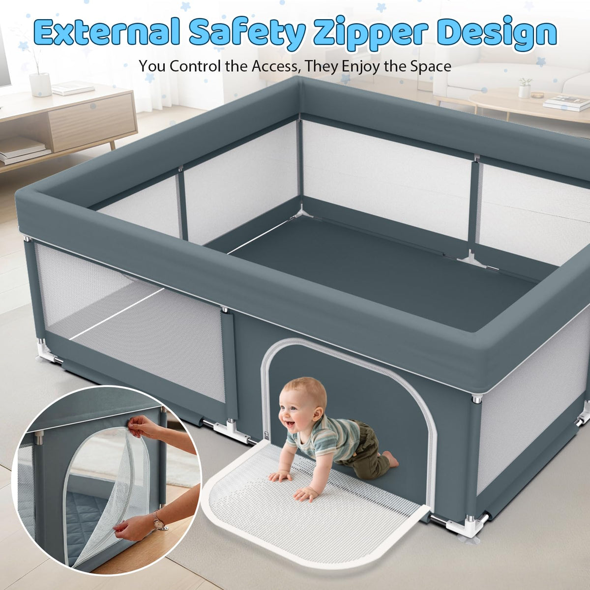 Large Baby Playpen Q505