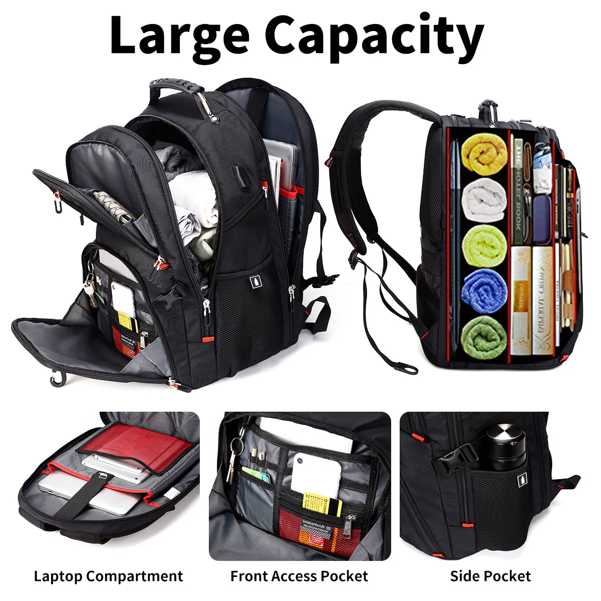 Extra Large Travel Laptop Backpack P543773