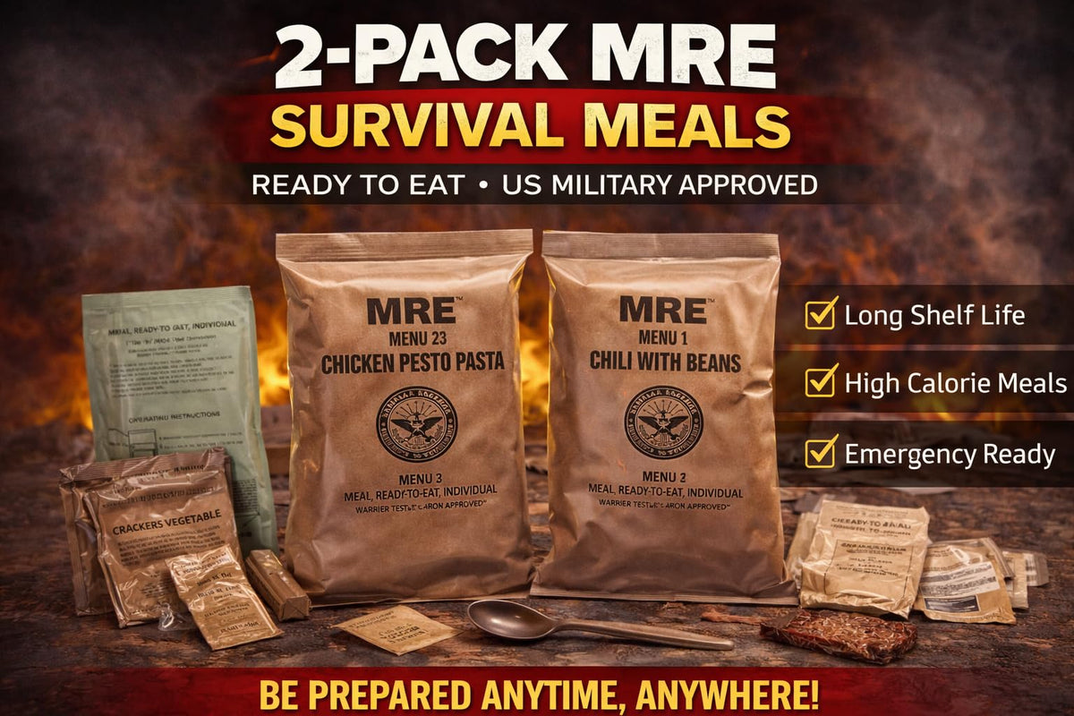 Ready-to-Eat Emergency Meals 2-Pack L393