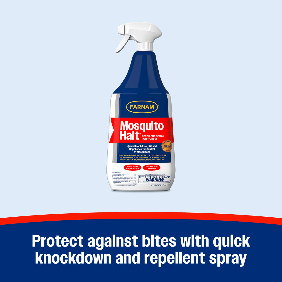 Mosquito Repellent Spray for Horses, 32 oz M3783