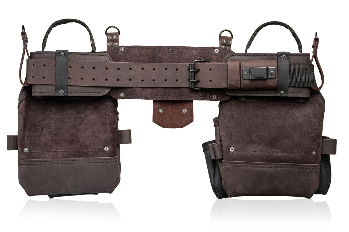 Top Grain Leather Tool Belt 18 Pockets P789