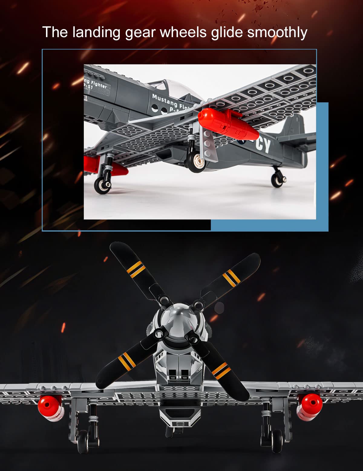 Building Block Set 258 Pieces H598