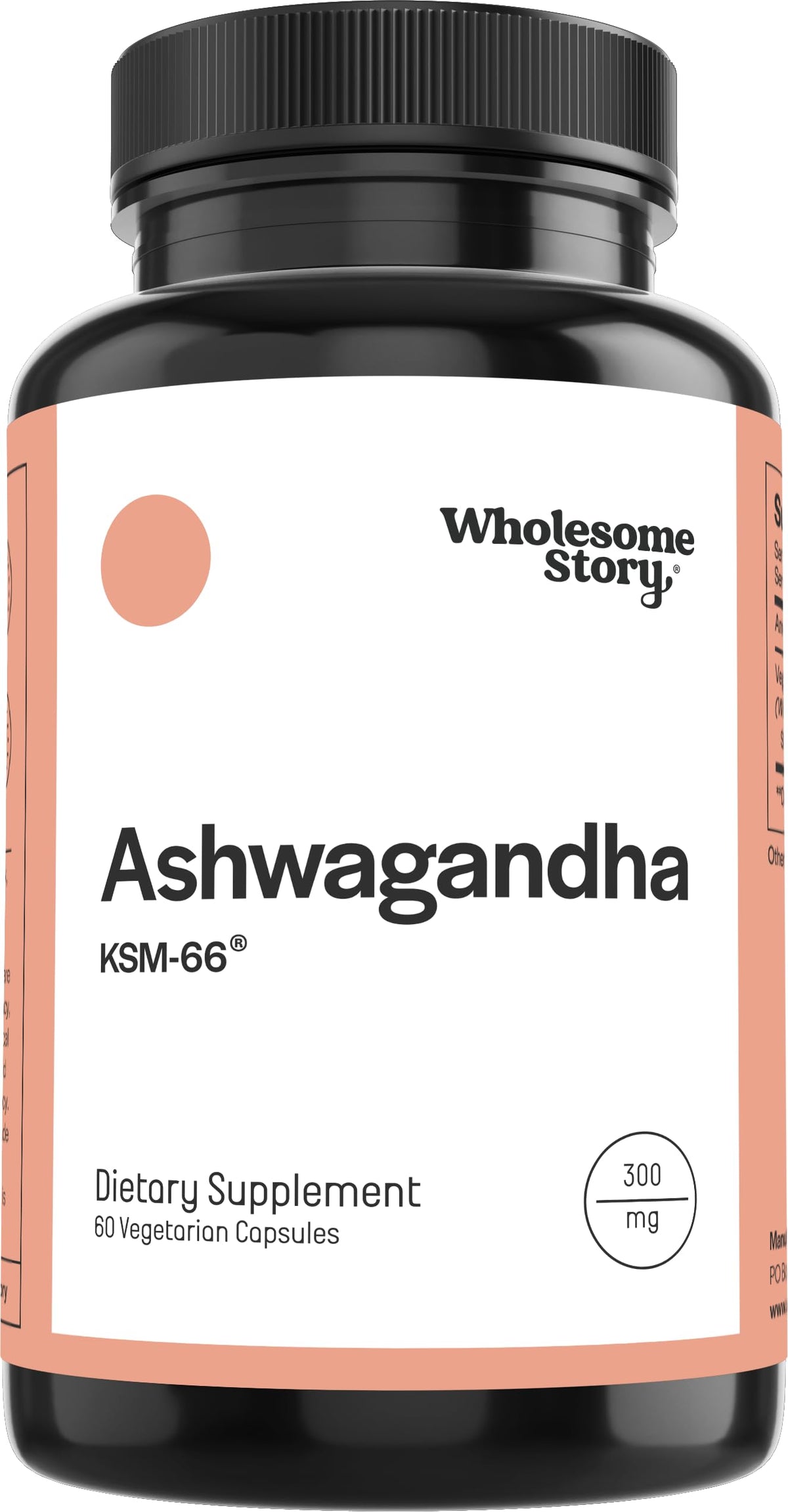 Vegan Ashwagandha Capsules 300mg 60 Pills K260913