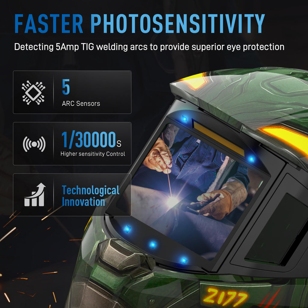 Intelligent Auto-Shade Welding Helmet P20070