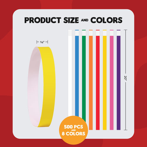 20 Inch 500 Count Waterproof Writable Tear-Resistant Pet ID Collars Q759987