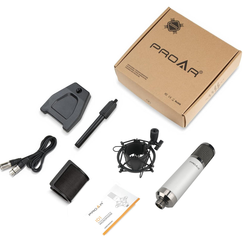 XLR Condenser Microphone with Desktop Stand K7950