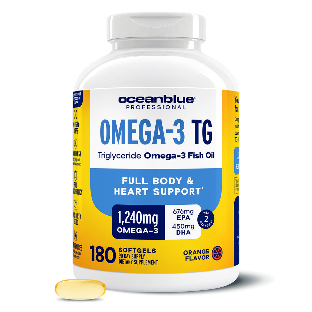 Omega-3 Fish Oil 180 Softgels O336
