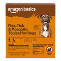 Flea Tick & Mosquito Topical Treatment for Large Dogs 4 Count G5251