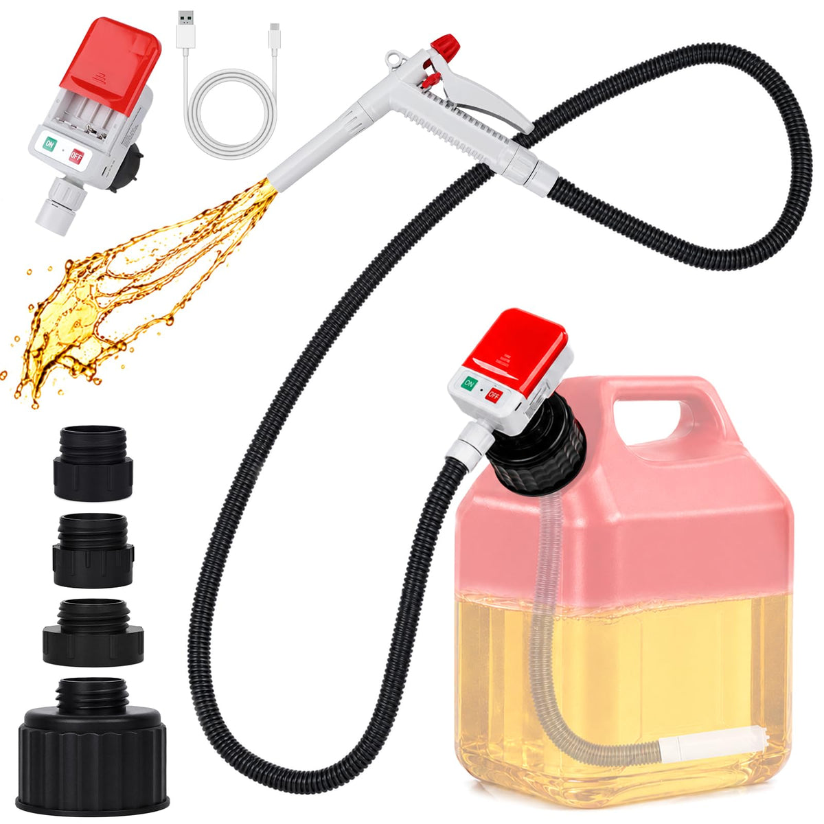 Fuel Transfer Pump with Hand Nozzle S252